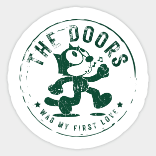 doors was my first love Sticker